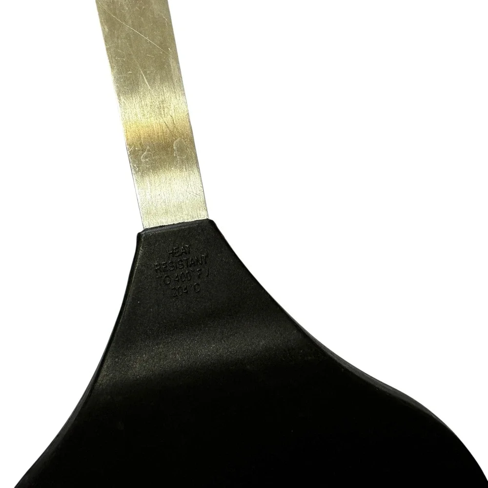 AMCO Spatula‎ 13 Inch Stainless Steel Handle Nylon Turner Flipper Wide